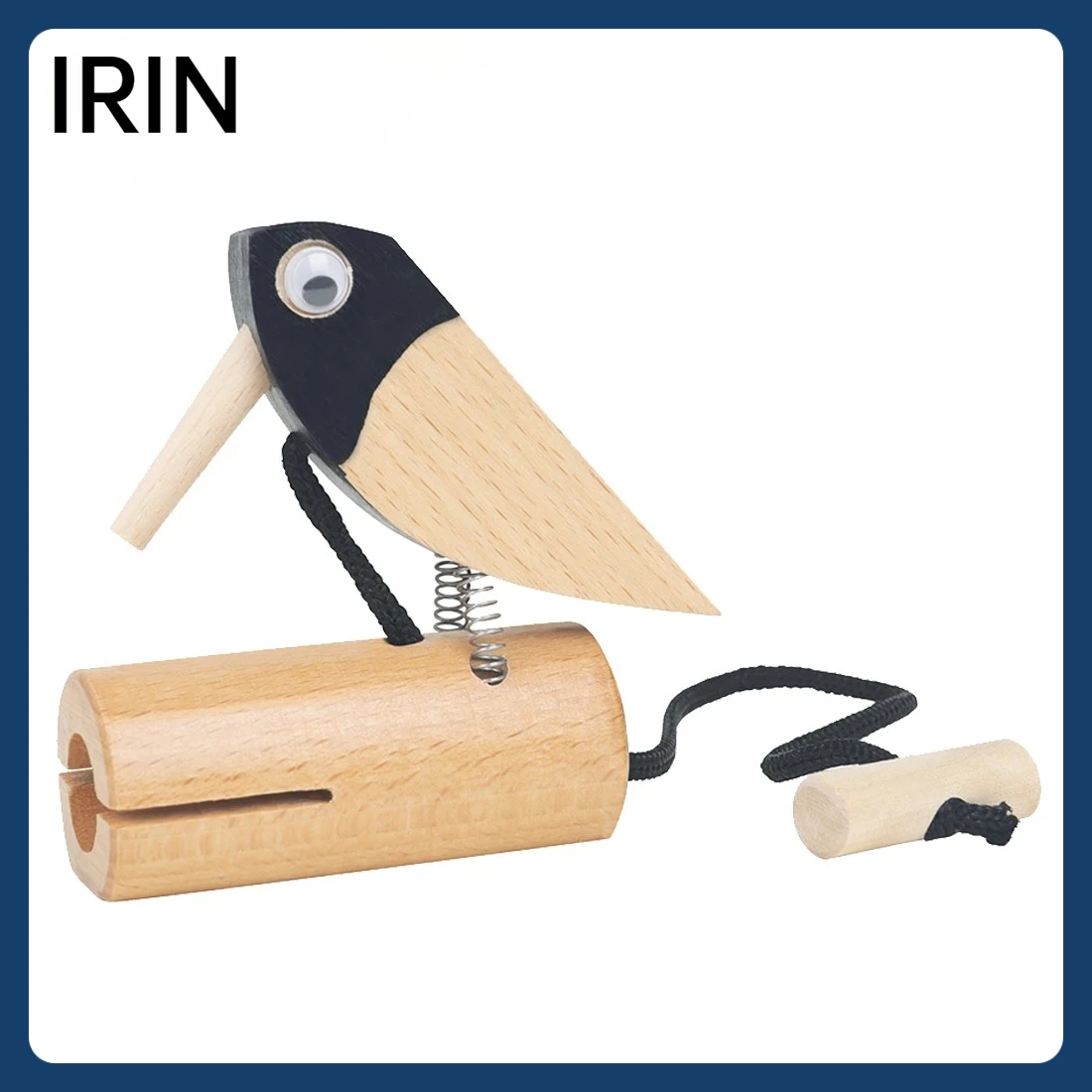 Orff Birdsong Birds Sound Cylinder Early Childhood Education Enlightenment Sound Effects Musical Instrument Woodpecker Bab Toys
