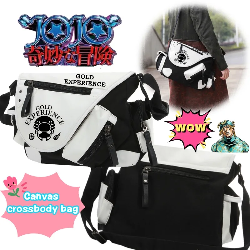 

JoJo's Bizarre Adventure Killer Queen Star Platinum High-value Anime Casual Crossbody Bag Anime Cartoon Outgoing Random Backpack