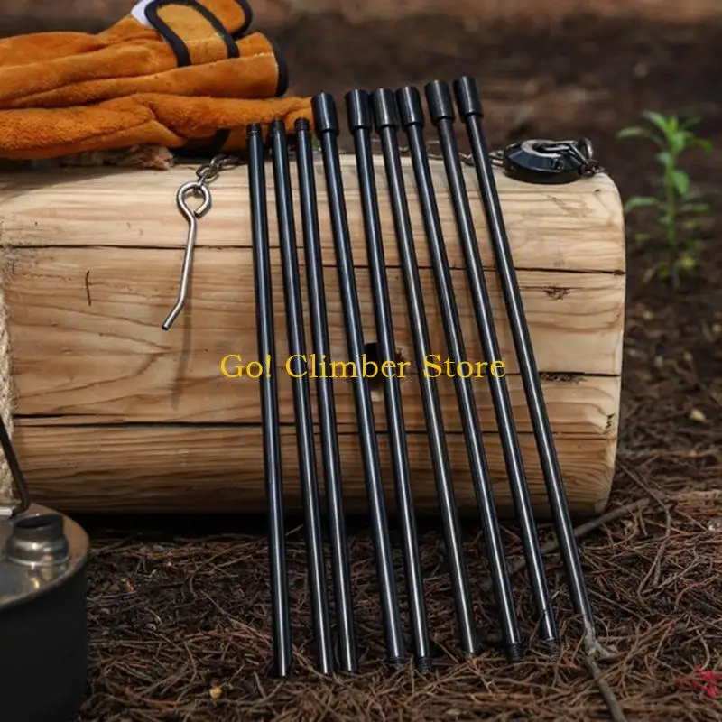 

Q84C Вешалка для приготовления пищи на природе с сумкой для хранения Подвесной штатив для кемпинга для пикника на открытом набор