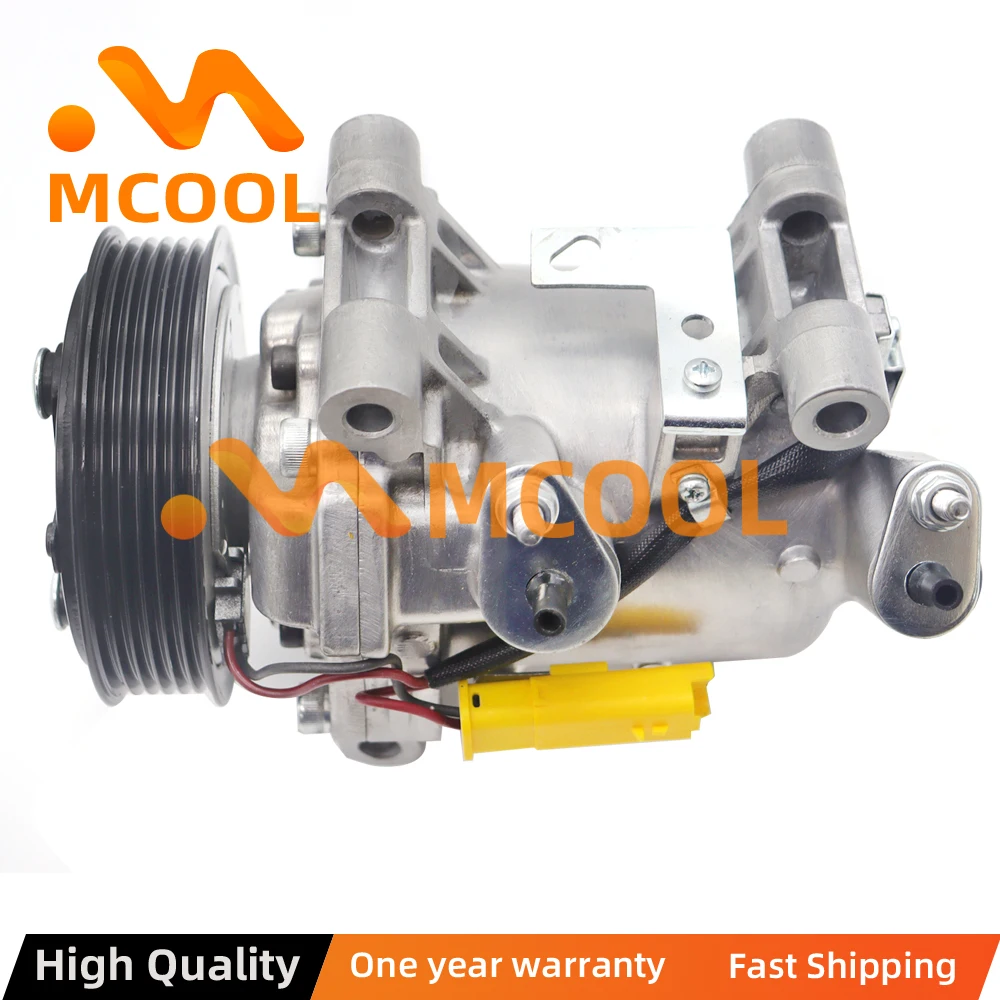 New AC Compressor For Peugeot 301 CITROEN C3 C-Elysee 9810349980 9808860080 9676011680 9806599380 JSR11T603078 JSR11T602078