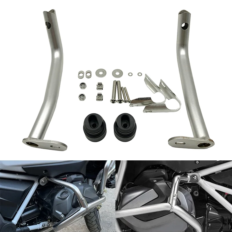 R1250GSA Engine Crash Bar Bumper Frame Protection Reinforcements Bar Kit For BMW R1250GS ADV R 1250 GS Adventure 2019-2023 2022 