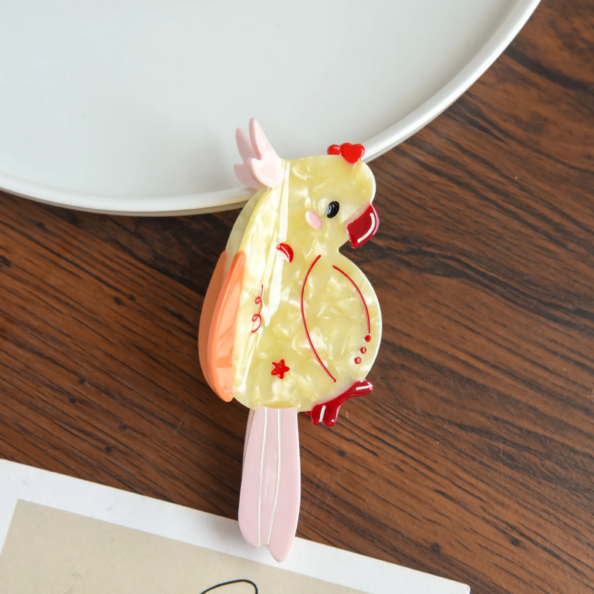 1/4pcs Bird Claw Hair Clips Fashion Parrot Claw Clips Unique Bird Clip Cartoon Animal Hair Clip For Girls Women Hair Accessories