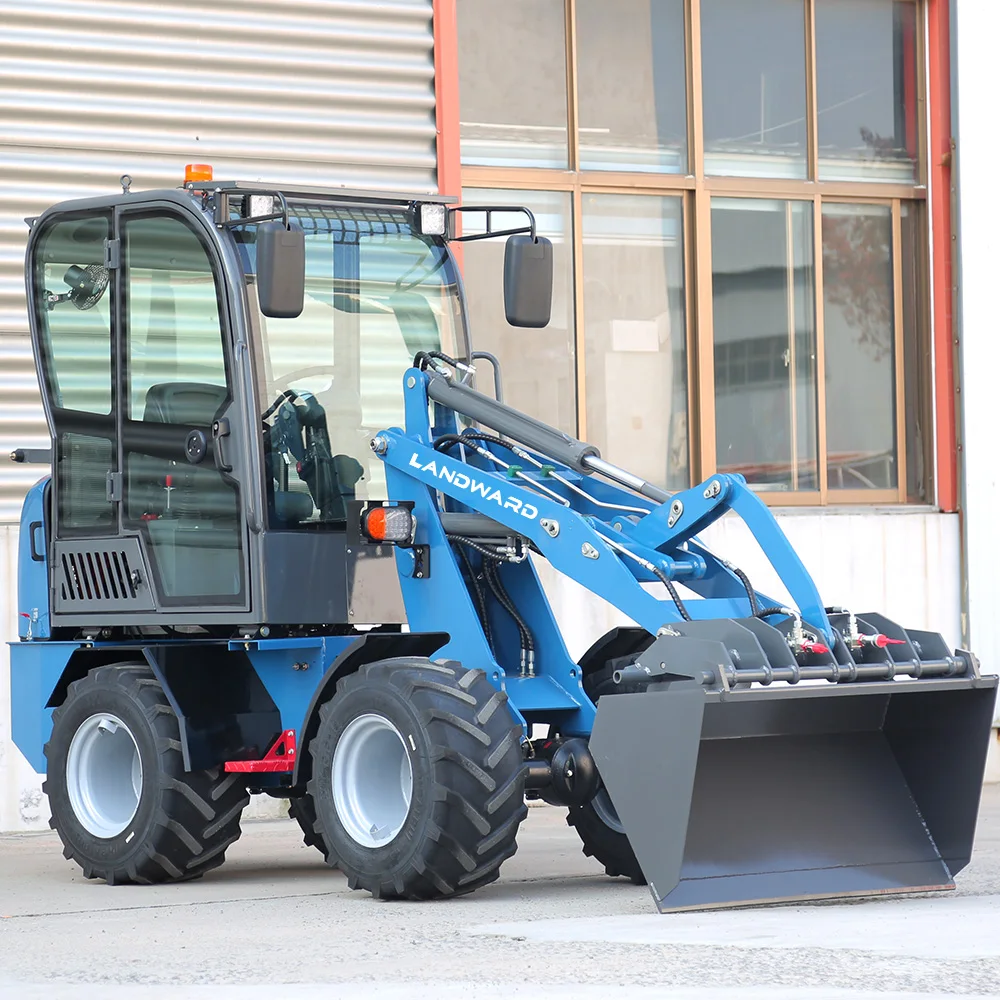 Hot Sell New Energy Electric Loader Efficient Energy-Saving 4WD Loading Transporter High Quality Earth Moving Loader Customized