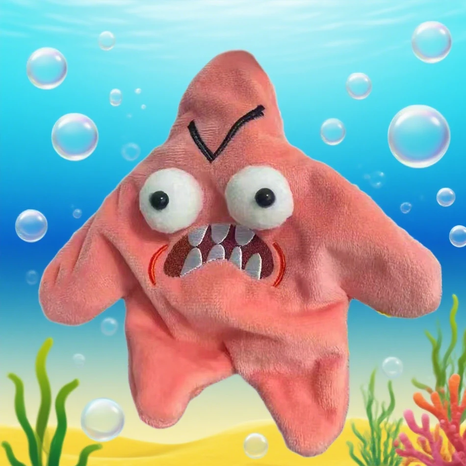 

Moving Starfish Pendant Irritable Big Star Pendant Crazy Explosive Backpack Doll Pendant Funny Small Ornament Decoration