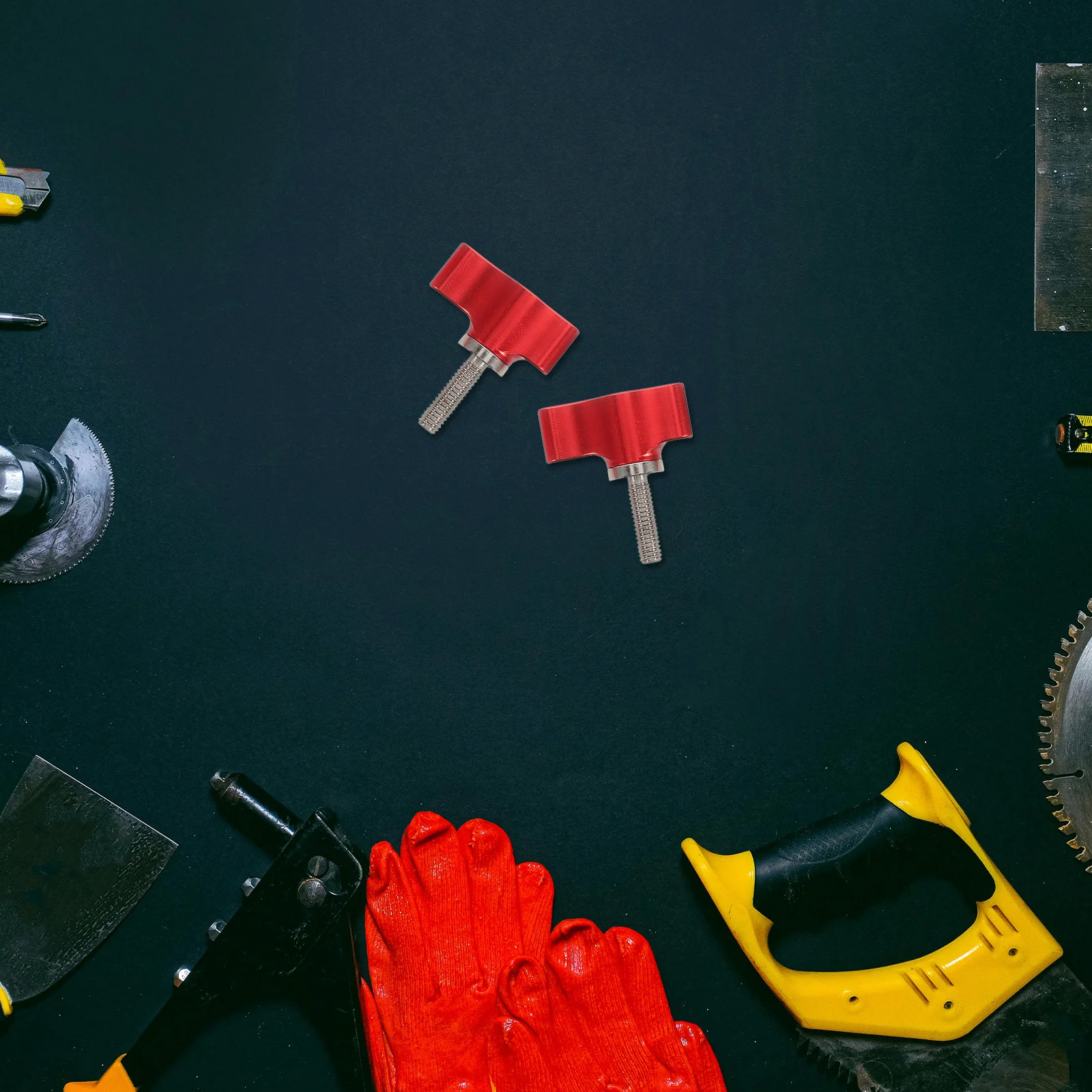 

4Pcs Aluminum Alloy Tee Wing Knobs Quick Release Thumb Screws for Camera Mounting Clamping Stable Precision Tee Wing Knob Screws