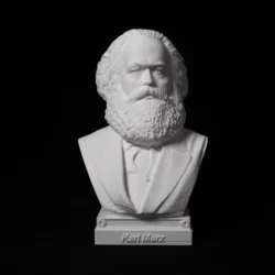 Karl Marx ornaments statue model ornaments bust crafts great man portrait desk desk, 3D printing PLA plastic material