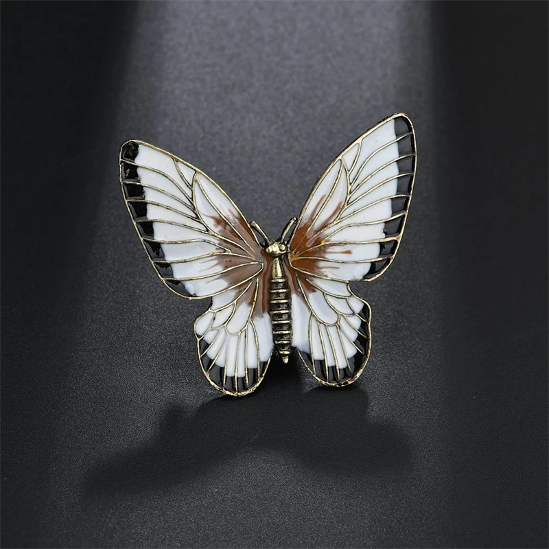Enamel Color Butterfly Brooch Cartoon Insect Brooch Ladies Brooches Jewelry Party Jewelry Gifts Personality Accessories