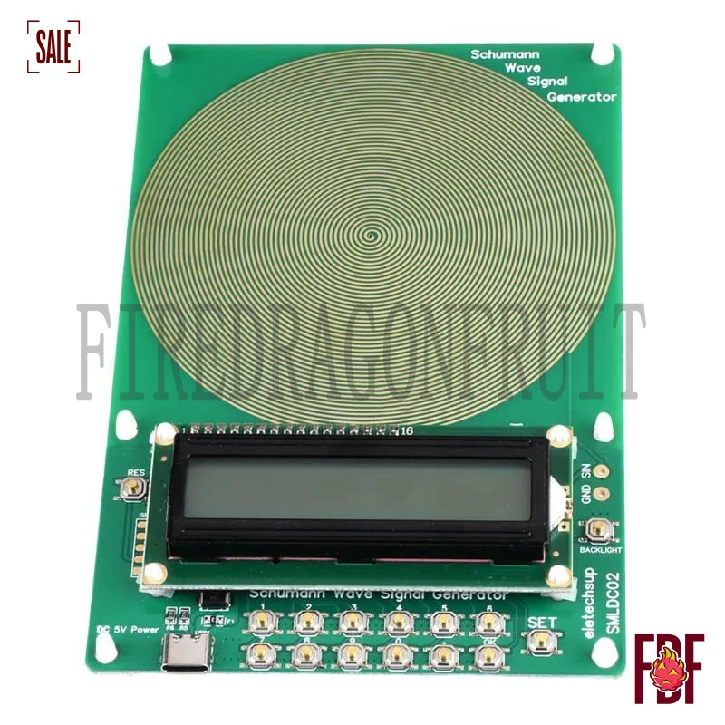 

Schumann Wave Generator Sine Wave Adjustable Frequency7.83HZ Signal Generator0.01Hz~100000Hz