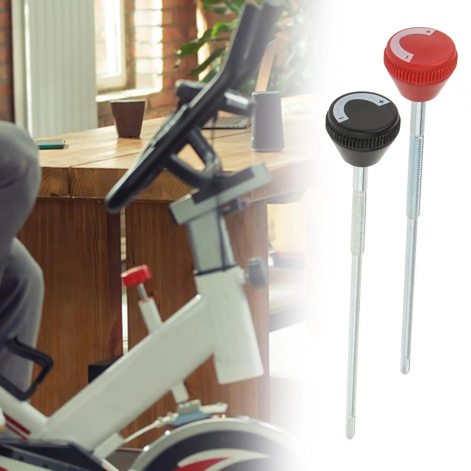 Exercise Bike Brake Lever with Resistance Knob for Indoor Cycling Bikes Fitness