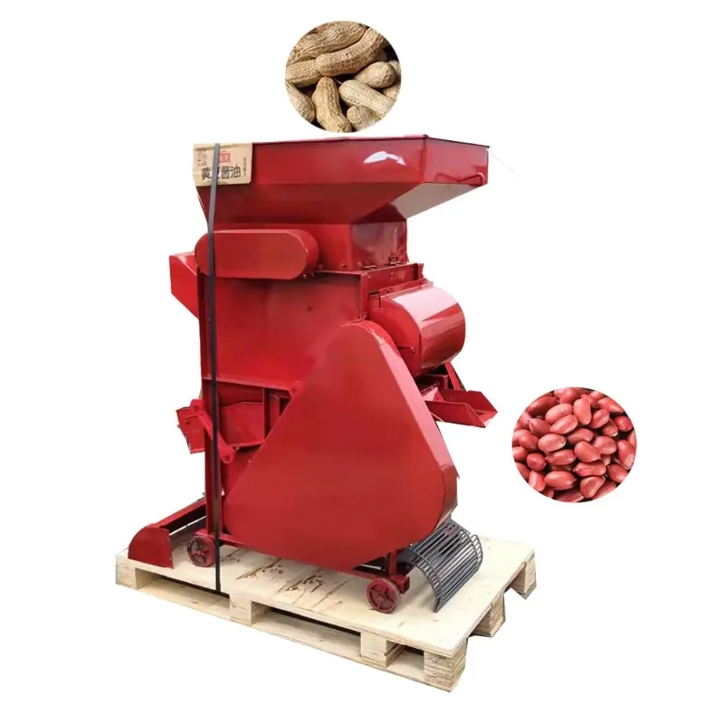 

Factory Wholesale Peanut Shelling Machine HJ-CM023D Groundnut Shell Removing Machine for 1Ton Capacity