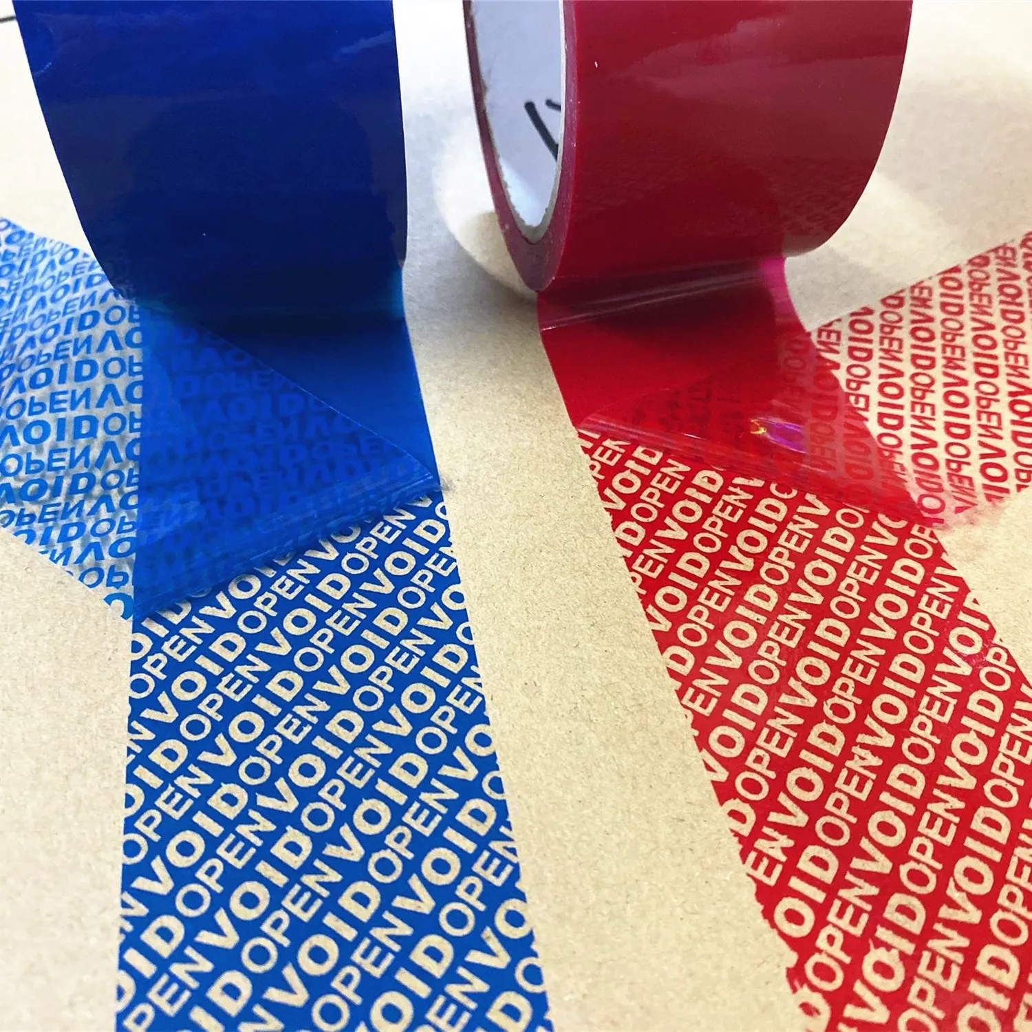 48 مللي متر x 50 متر شريط أمان مقاوم للعبث مضاد للتزييف ملصق باطلة لاصق عالي اللزوجة لضمان ختم الشحن/حماية الصندوق #1