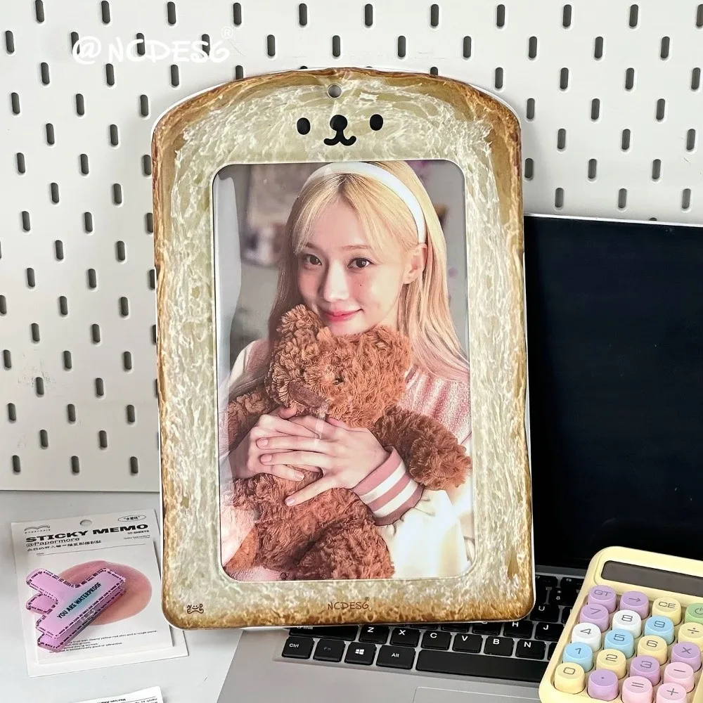 Trendy A4 Photocard Holder PVC Giant Photos Protective Cover Colorful Korean Idol Photo Card Holder Girl's Gift