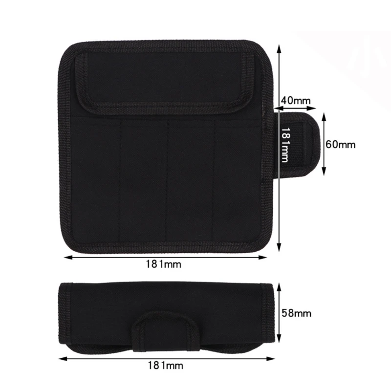 Pochette rangement d'outils pratiques pour tenir les pinces, tournevis, lame scie alternative