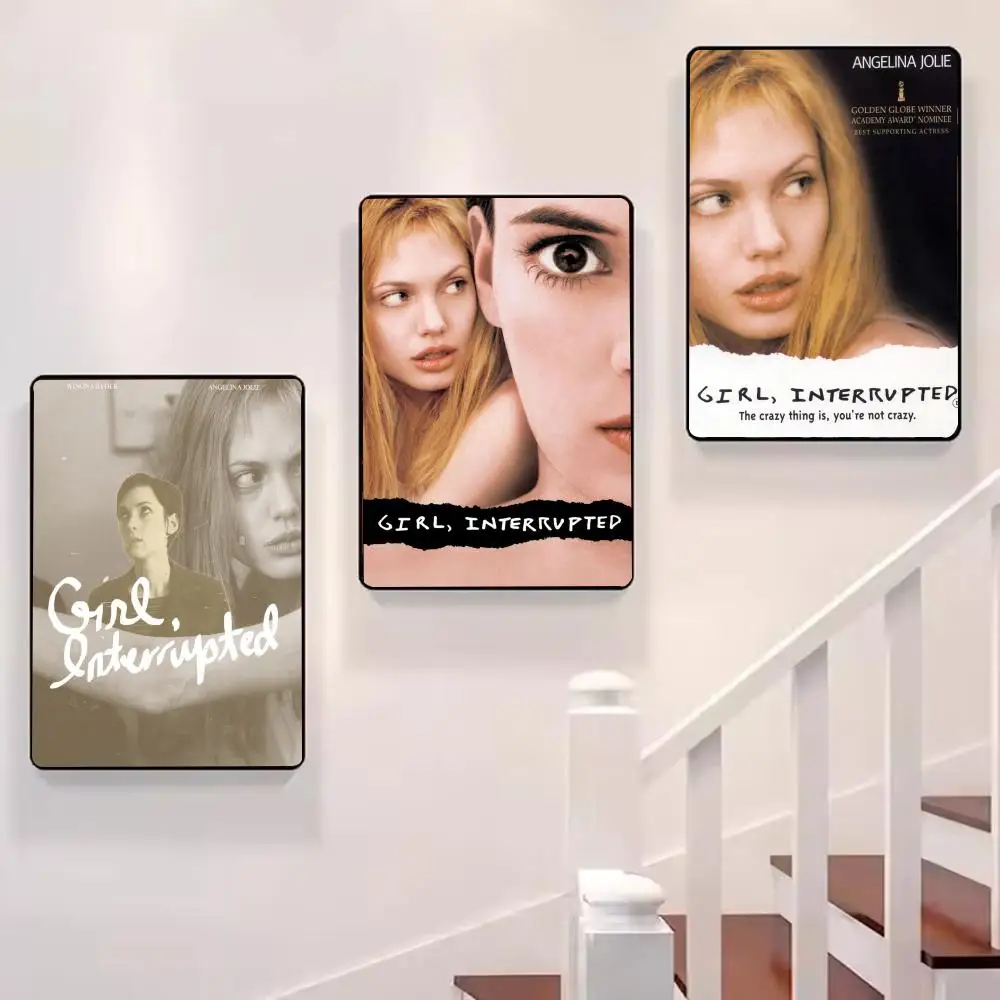 ملصق قماشي للخط للفيلم المتقاطع للفتيات: خالي من التجاعيد ومقاوم للماء ومتين لجميع الفضاء لتزيين الحائط #3