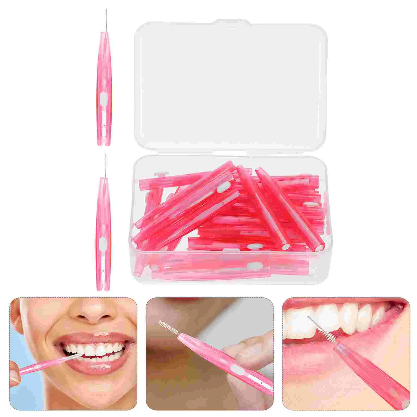 

Toothpick Brush Interdental Cleaners Floss Retractable Oral Care Tool Teeth Toothpicks