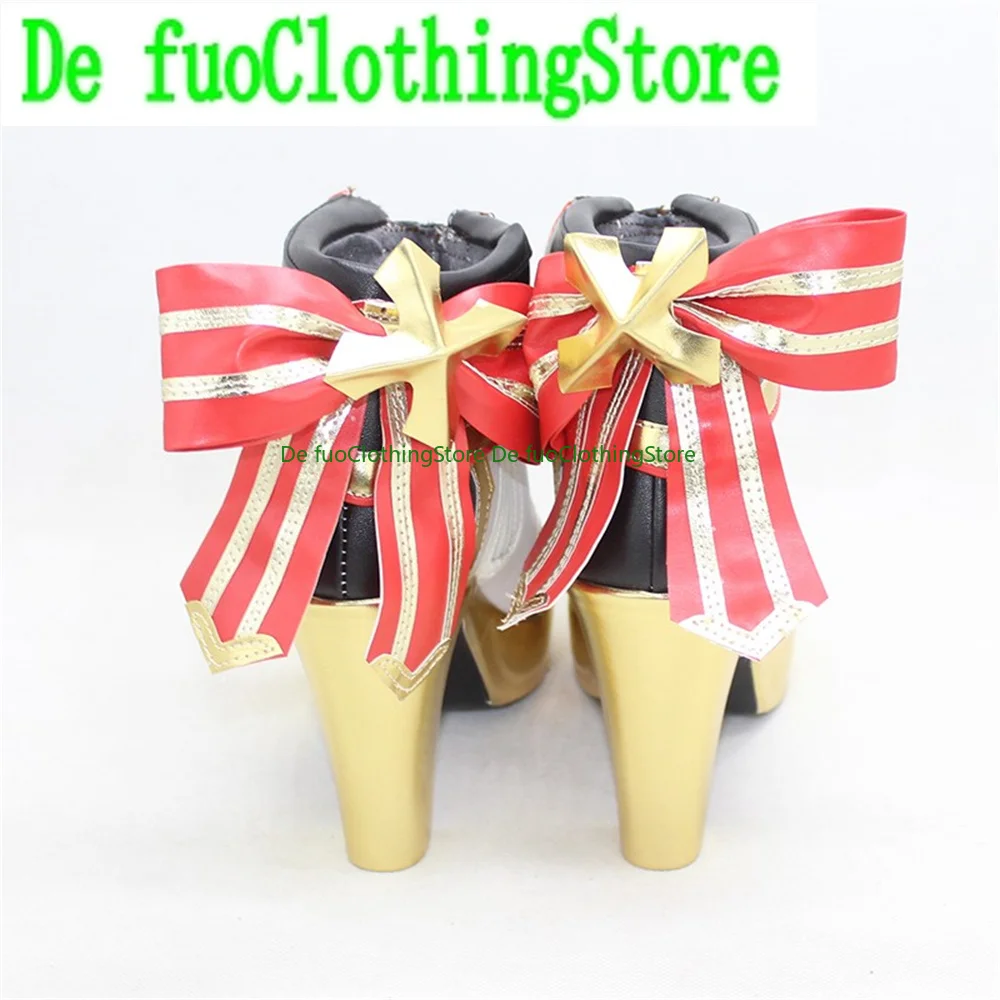 

Fate Grand FGO Bradamante Cosplay Shoes Boots Game Anime Halloween Christmas DefuoClothing Shoes Store