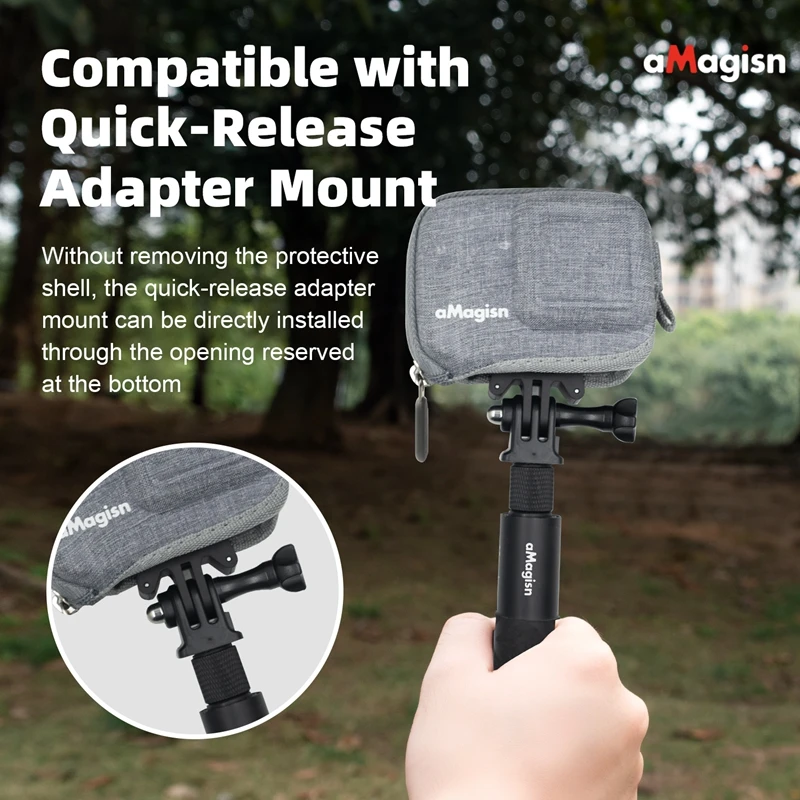 For Insta360 Ace/Ace Pro Single Camera Bag All-Inclusive Anti-scrach Half Open Protective Shell Box EVA Portable Travel Storage