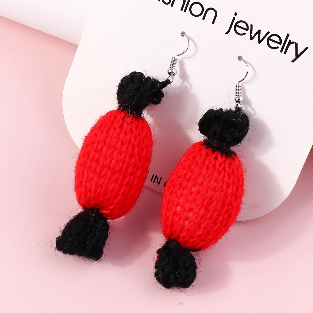 Leslie Fashion Christmas Earrings Merry Christmas Tree Bell Deer Santa Drop Earrings New Year Jewelry Gifts Trendy - Image 6