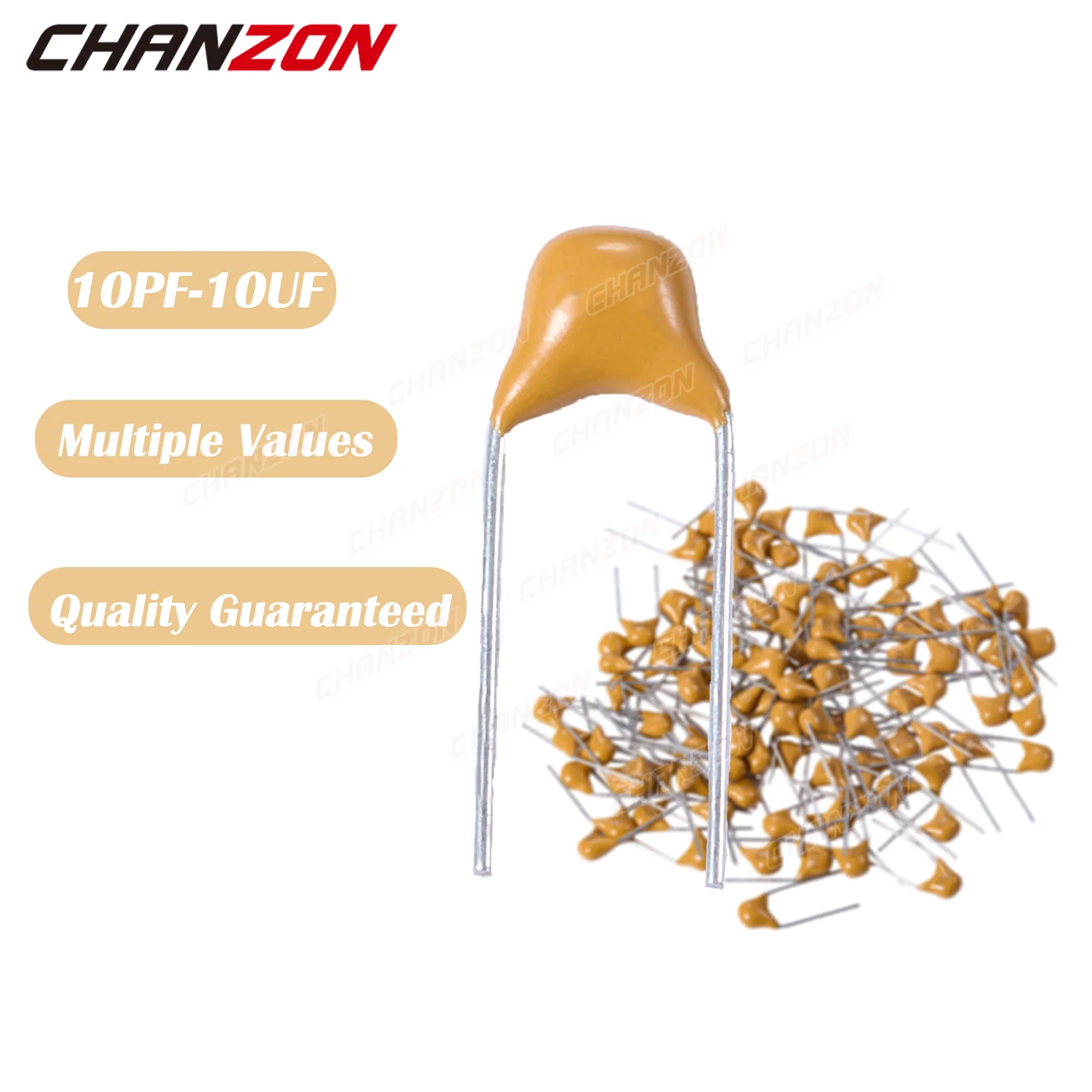 NEW Monolithic Ceramic Capacitor 10PF to 10UF 50V MLCC Capacitor 100NF 1UF 10UF Electronic Components for Circuit Use Pack