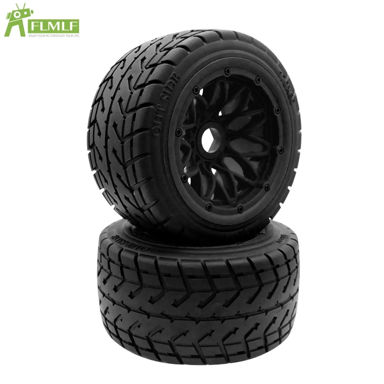 Voor- of achterband montage of nylon wielnaaf of beadlock ring voor 1/5 HPI ROFUN BAHA ROVAN KM BAJA 5B Rc auto speelgoed games onderdelen