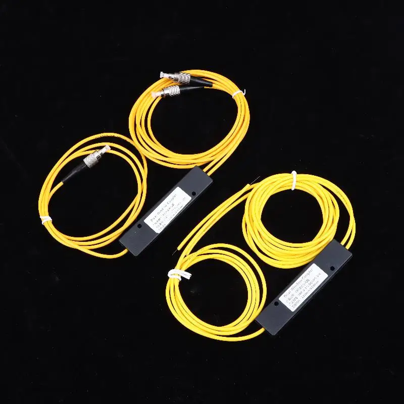 1x2 Fiber Optic Splitter SC FC Fiber Optic Pigtail Splitter FTTH Tapered 1 To 2 Splitter Computer Cable Cord Slee