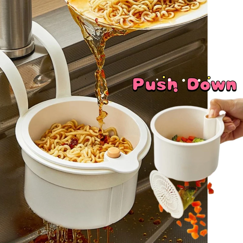 

Креативная подвесная корзина для раковины, многофункциональная сливная корзина, сливная корзина для фруктов и овощей, стойка для фильтра для воды, кухонный органайзер