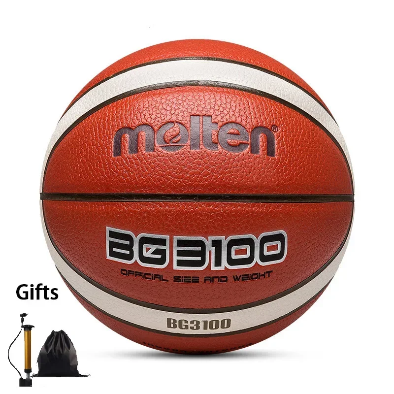 BG3100 Original Molten Size 5/6/7 Basketball for Youth Man Women Outdoor Indoor Training Match Basketballs Balls Soft Touch