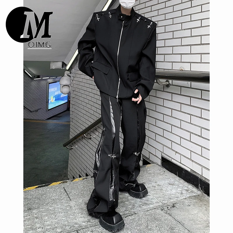 [OIMG] 24 New High-quality Aircraft Buckle Shoulder Pad Metal Stand Collar Zhongshan Suit Jacket