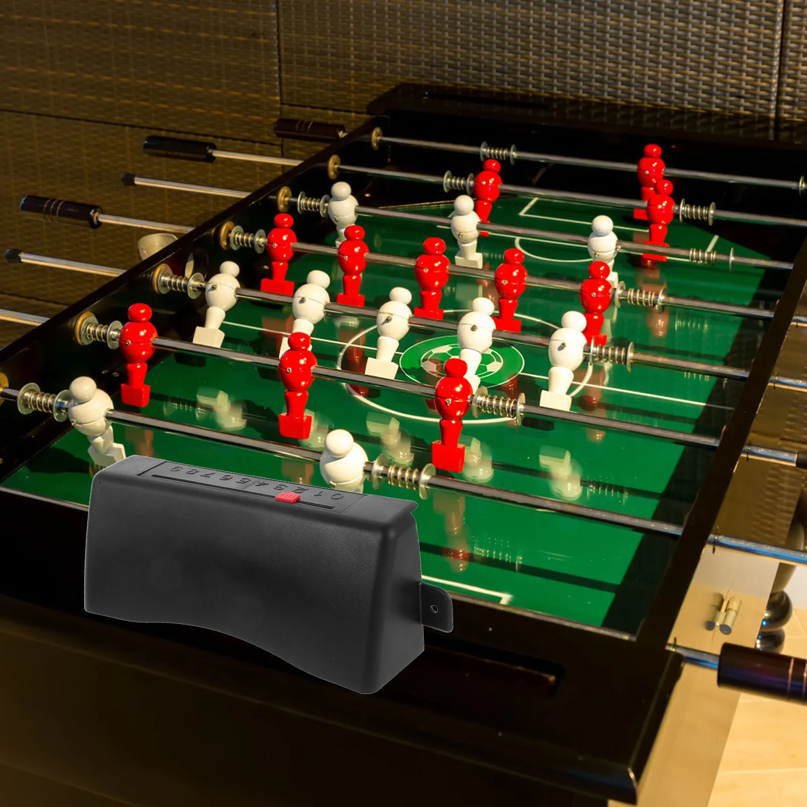 

2pcs Foosball Ball Collecting Box Table Football Accessory Durable Plastic Ball Collection Case For Easy Storage Quick Cleanup