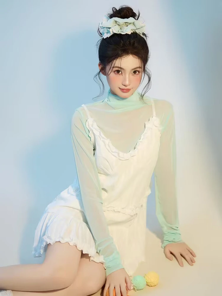 

New Spring Theme Studio Style Gentle Girl Soft Individual Portrait Photography Artistic Clothing Korean System