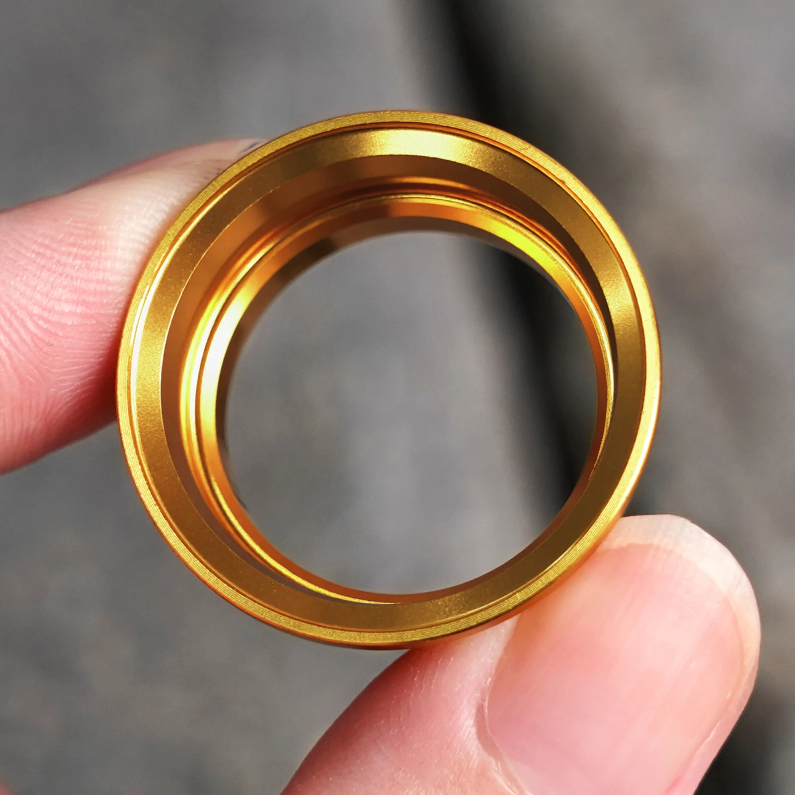 INJORA 4pcs Aluminum Wheel Barrels for 1.0" ModuWheel