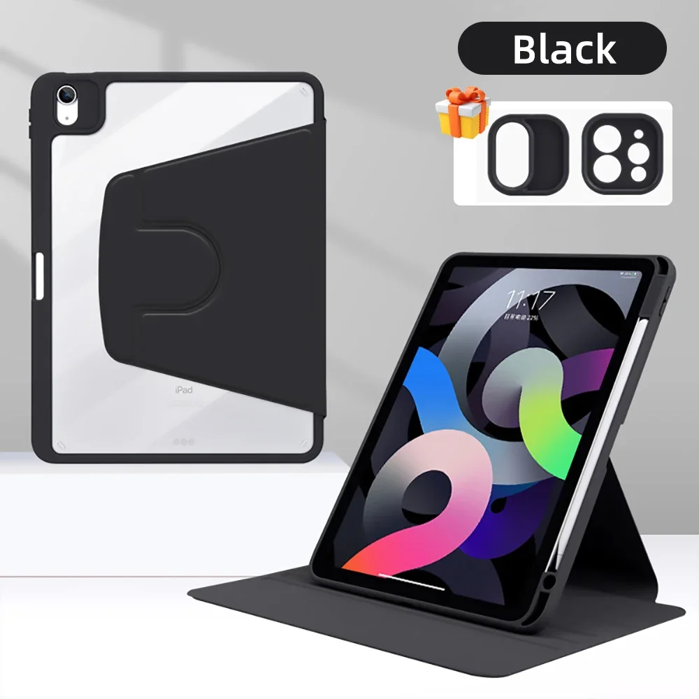 360 ° 回転式iPadケース 2026 Air 11 13 M2 M4 Pro 11 13 M4 Air 4 5