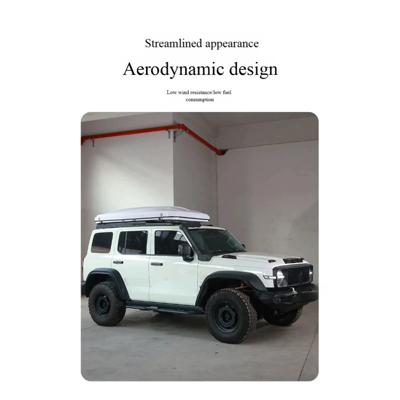 Overland Quick Setup S Car Truck Rooftop Garage Camping Tent With Ladder Outdoor Ventilated