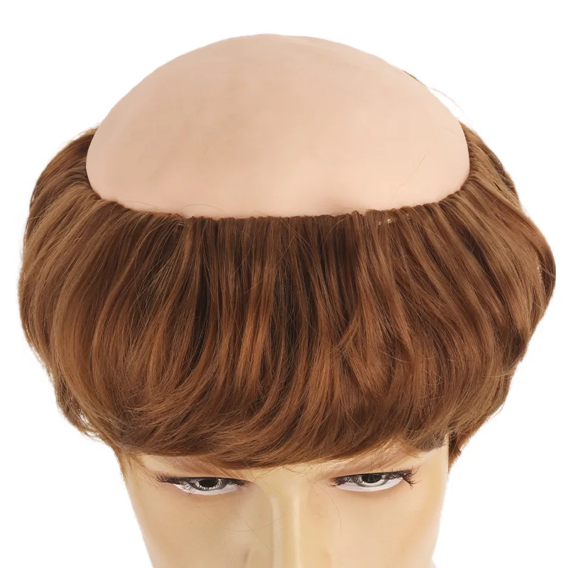 ذكر الراهب شعر مستعار تأثيري آلة صنع الشعر الاصطناعية، مناسبة لجميع القديسين كرنفال موضوع زي حفلة الدعائم شعر مستعار أصلع