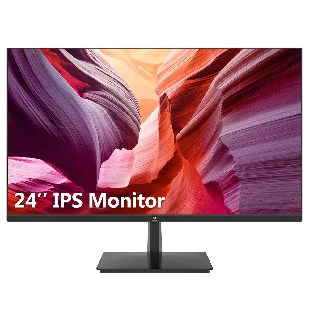 Z-Edge U24I 24Inch LED Monitor, 1920x1080 FHD, 16:9 IPS Panel, Compatible with FreeSync, VGA, Audio, 178 Degree Wide Angel View