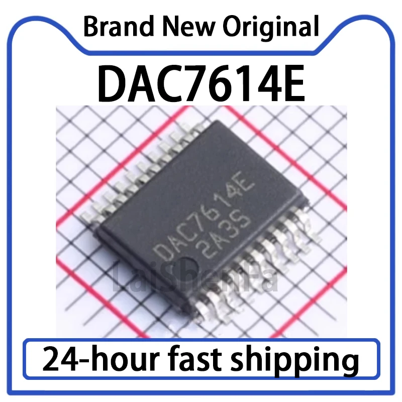 

2PCS New DAC7614E DAC7614 DAC7614EB SSOP-20 Digital To Analog Conversion Chip IC in Stock