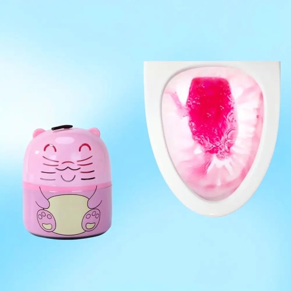 Fresh Scent Toilet Deodorizer Ball Bathroom Cleaning Tablets Removes Odors Stains Sanitary Care Hygiene Accessory