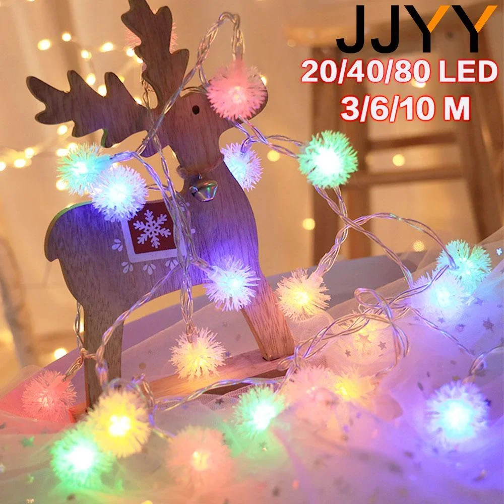 

New 3M 6M 10M Romantic LED String Lights for Christmas Festival Party Wedding Garden Outdoor Indoor Decoration Warm White