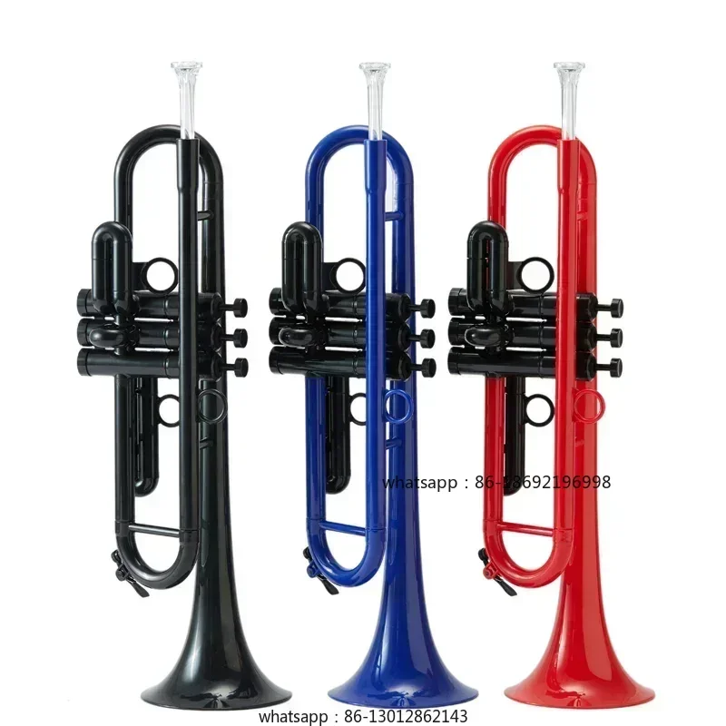 PAMPET B-flat plastic trumpet instrument for adults, children, beginners, general C-flat professional students to play