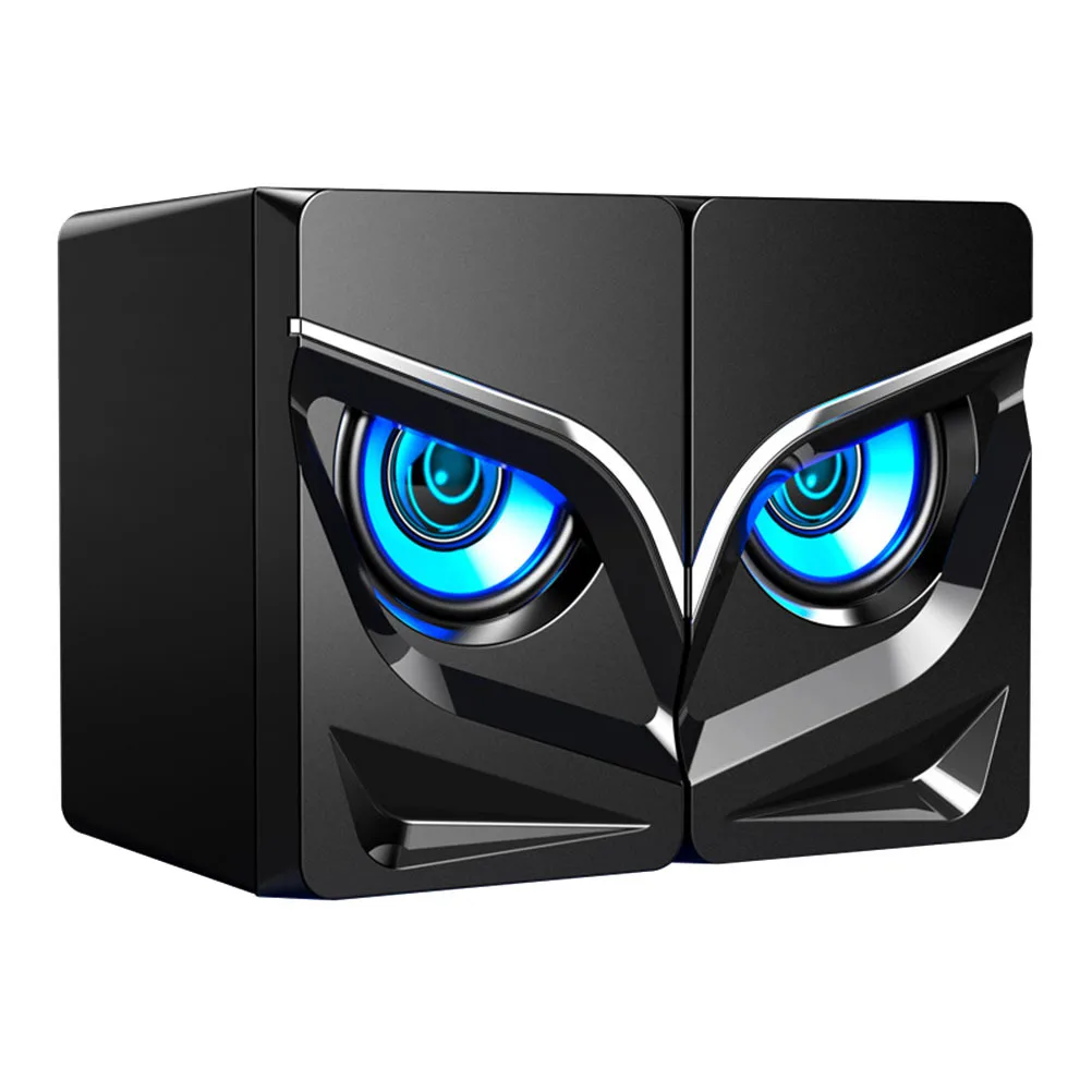 

2pcs Wired Subwoofer Speakers Usb-Powered Desktop Computer Sound Box Clear Audio For Pc External Speaker Surround Soundbar