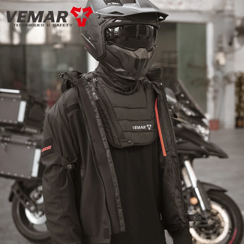 Winter Warm Motorcycle Neck Scarf – Thermal Windproof Neck Gaiter Warm Scarf for Chest & Neck Moto Rider Cold Weather Gear 6