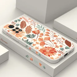 Bustling Pattern Phone Case For Xiaomi Redmi Note 14 13 12 11 11S 10 10A 10T 10S 9T 9 8 7 Pro Plus 10C 9A 9C 9T 4G 5G Cover