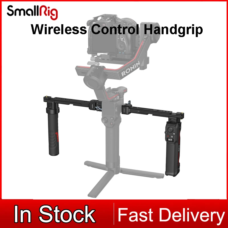 

SmallRig Wireless Control Sling Handgrip with Wireless Controller for DJI RS 2, DJI RS 3 Pro Camera/Phone Gimbals Stabilizer