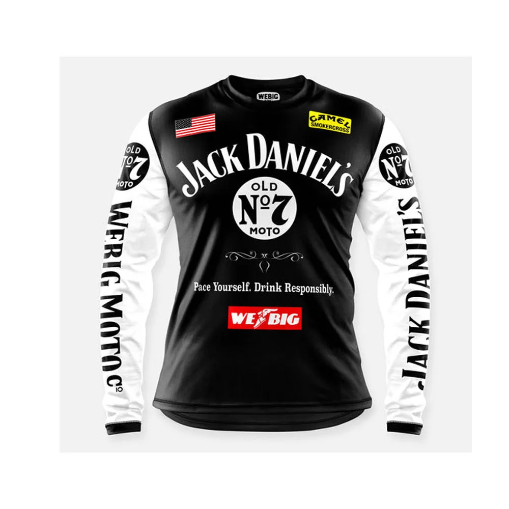 2025 nueva moto bicicleta enduro motocross Jersey Ciclismo todoterreno jersey MX downhil jersey