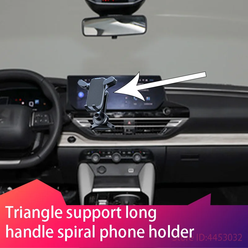 FOR	Citroen c5 c3 c4 berlingo picasso	Car Phone Holder Stand Air Vent Gravity Car Mount GPS Smartphone   In Bracket