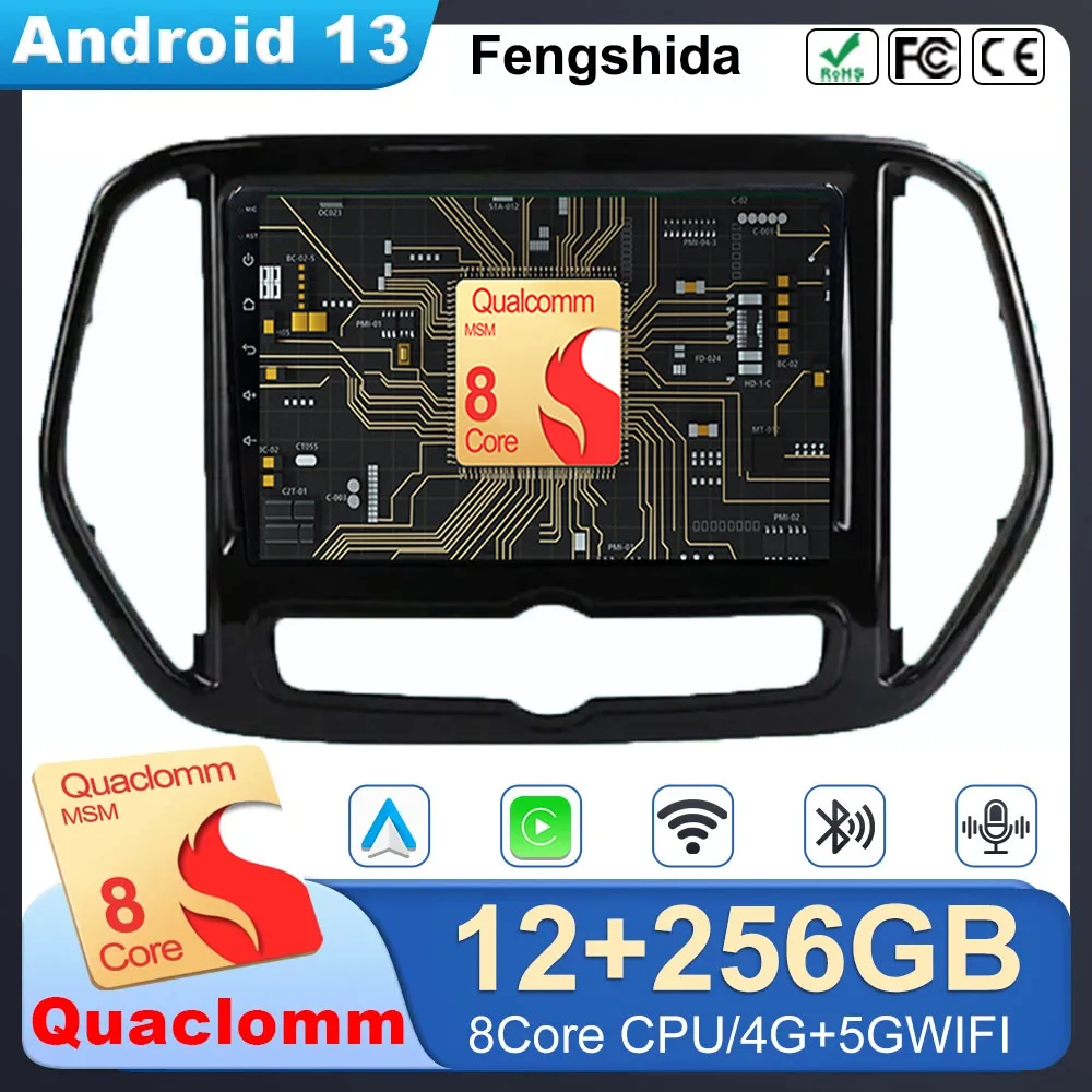 7862 CPU Android 13 Car Radio For Chery Jetour X70 2019 2020 2021 Multimedia Player GPS Navigation Stereo Head Unit No 2din BT