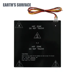 ES-3D Printer Parts MK3 Hotbed Latest Aluminum Heated Bed For Hot-bed Support 12V/24V 310*310*3.0mm For Creality CR10 Hotbed