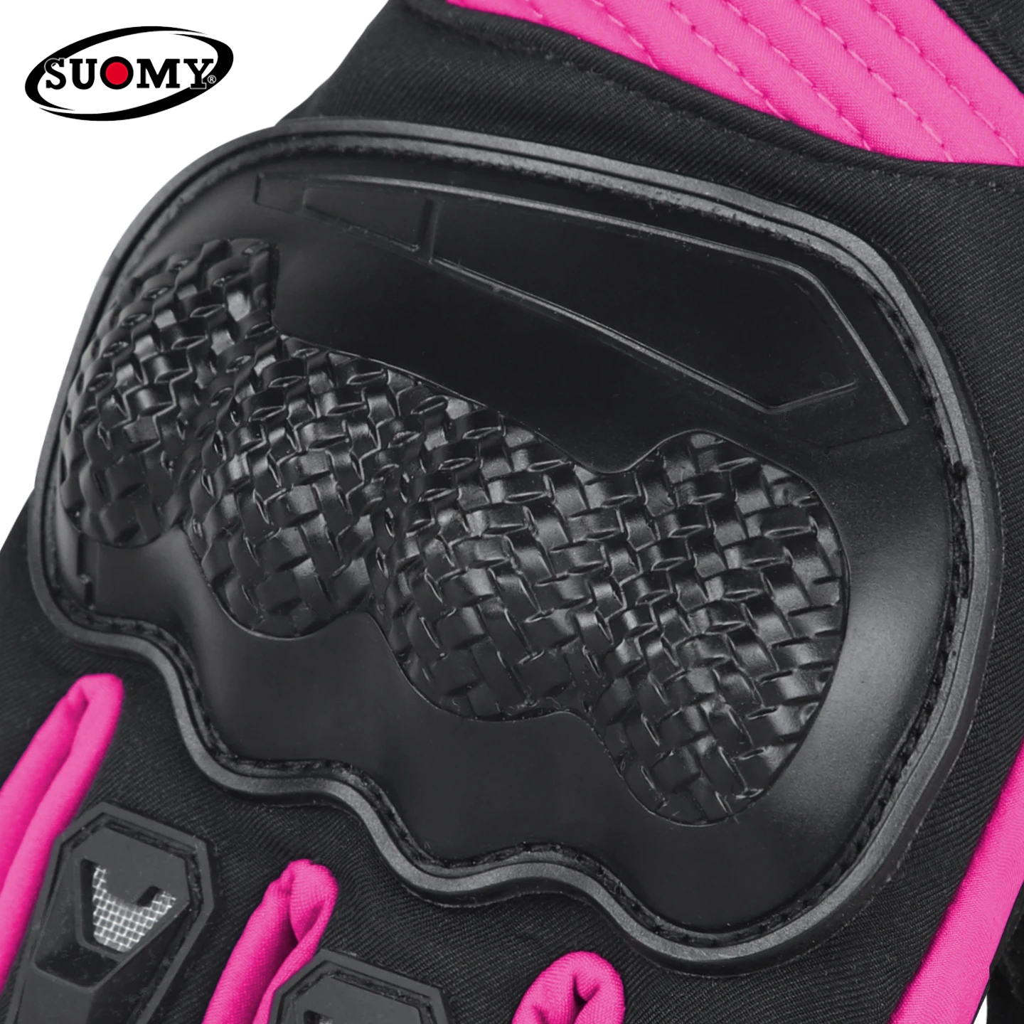 Winter Warm Anti-fall Motorcycle Gloves Women Waterproof Thermal Windproof Touchscreen Anti-Skid Bike Moto Gloves Pink Purple view 3