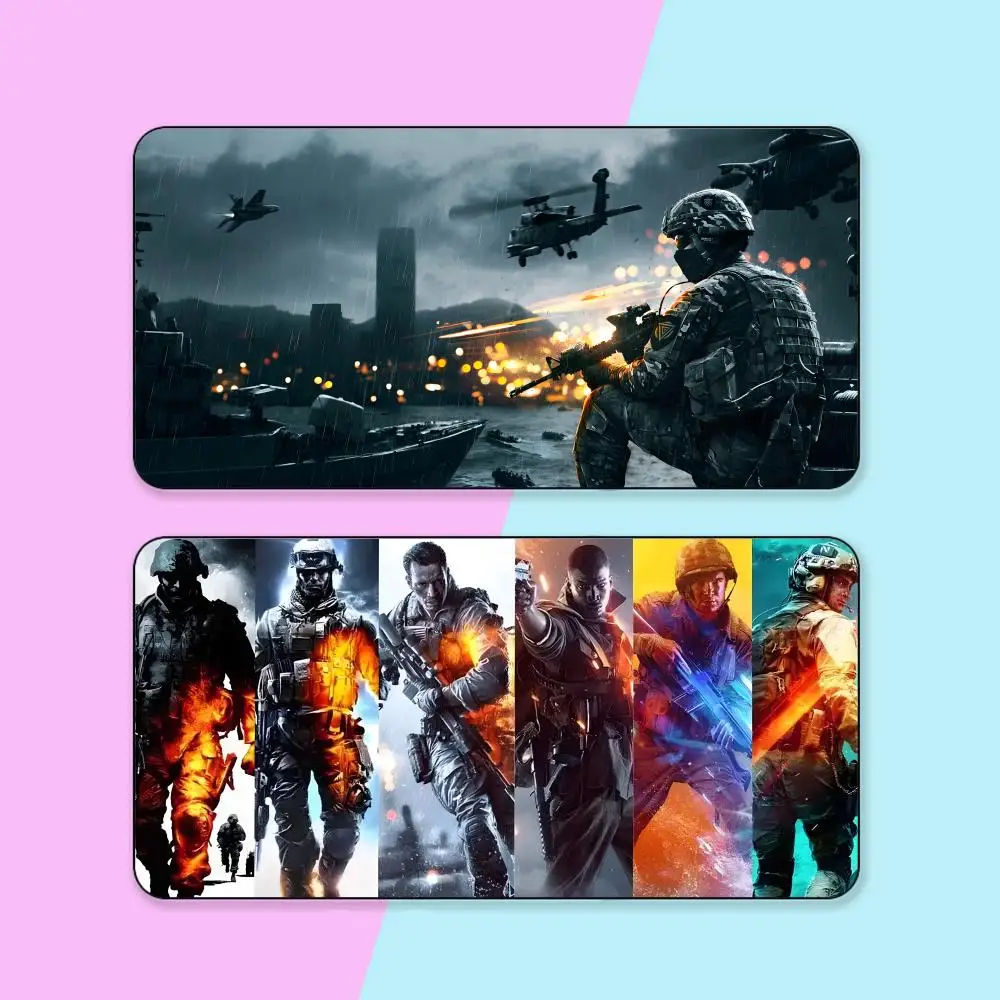 Fashion Game Battlefield Mouse Pad Mouse Pad Rubber Computer Laptop Official Colored Print Aesthetic Pretty Popular Luxury Mat