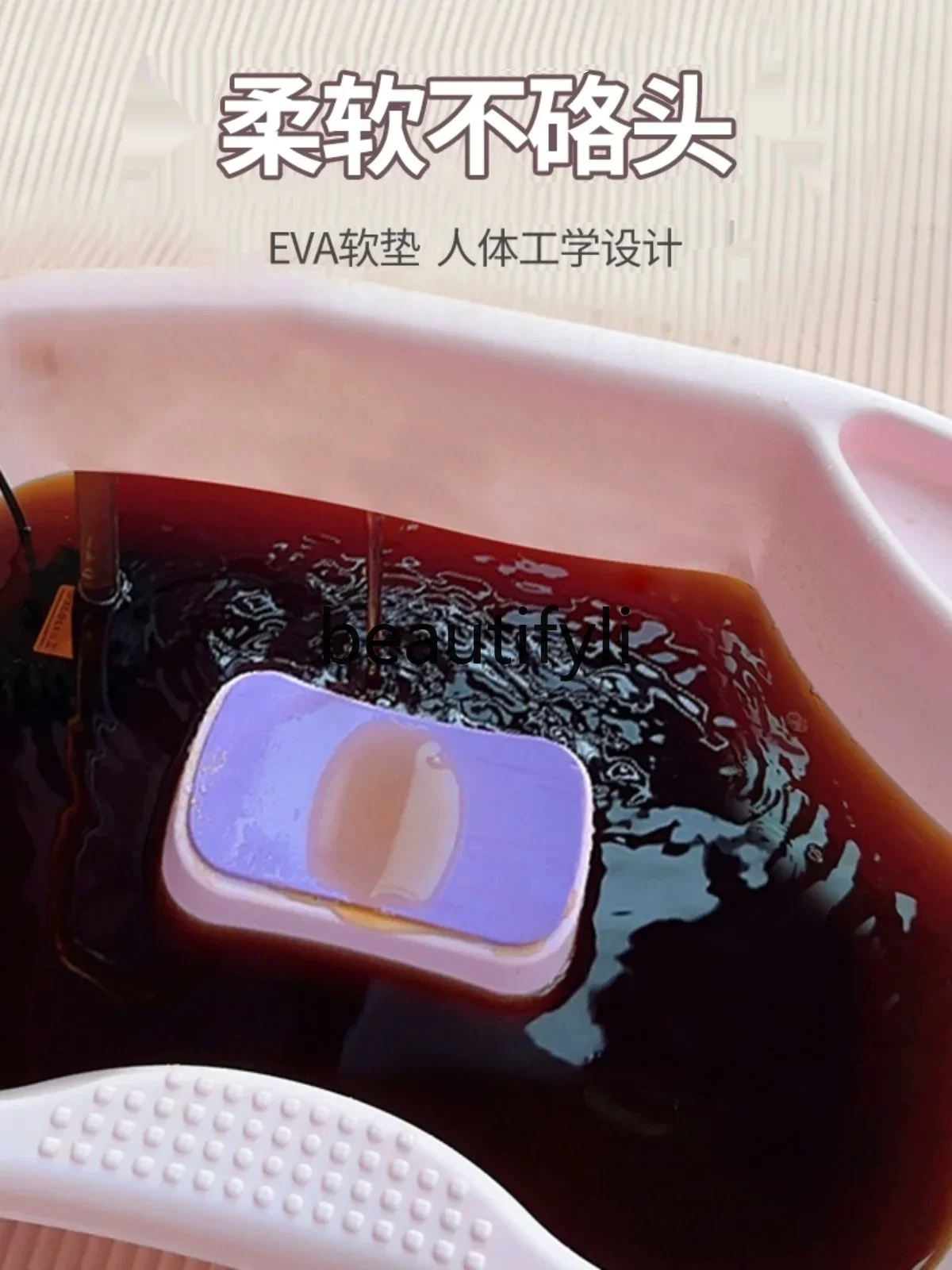 

yj7 Arborvitae leaf bubble head basin, water circulation heating, flat lying type bubble head basin, head treatment shampoo basi